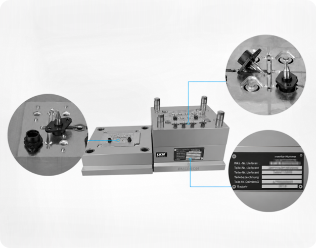 sensor parts mold design
