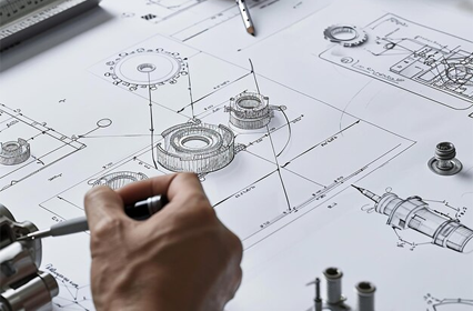 sensor parts lathing and turning